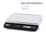Весы Масса-К МК-32.2 А21(RU), настольные, аккумулятор, RS-232, USB, без стойки